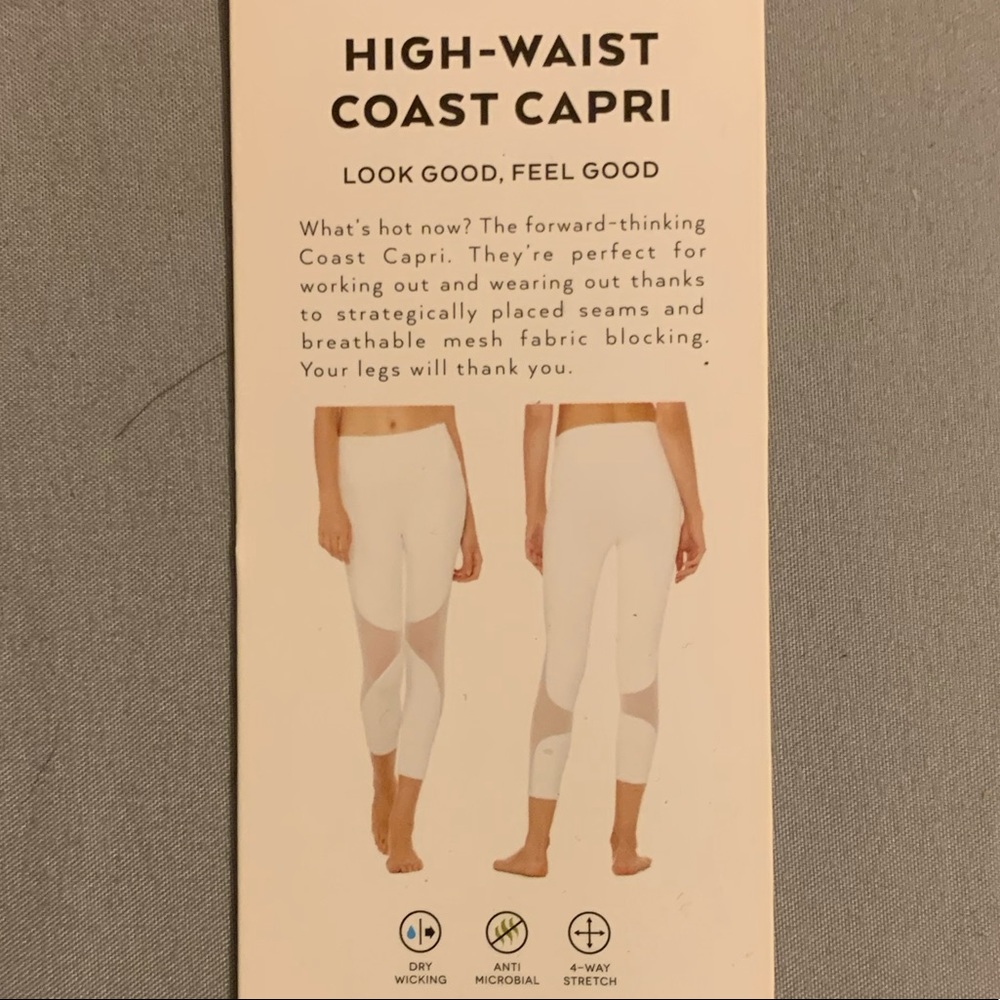 Alo Yoga High Waist Coast Capri in Lavender